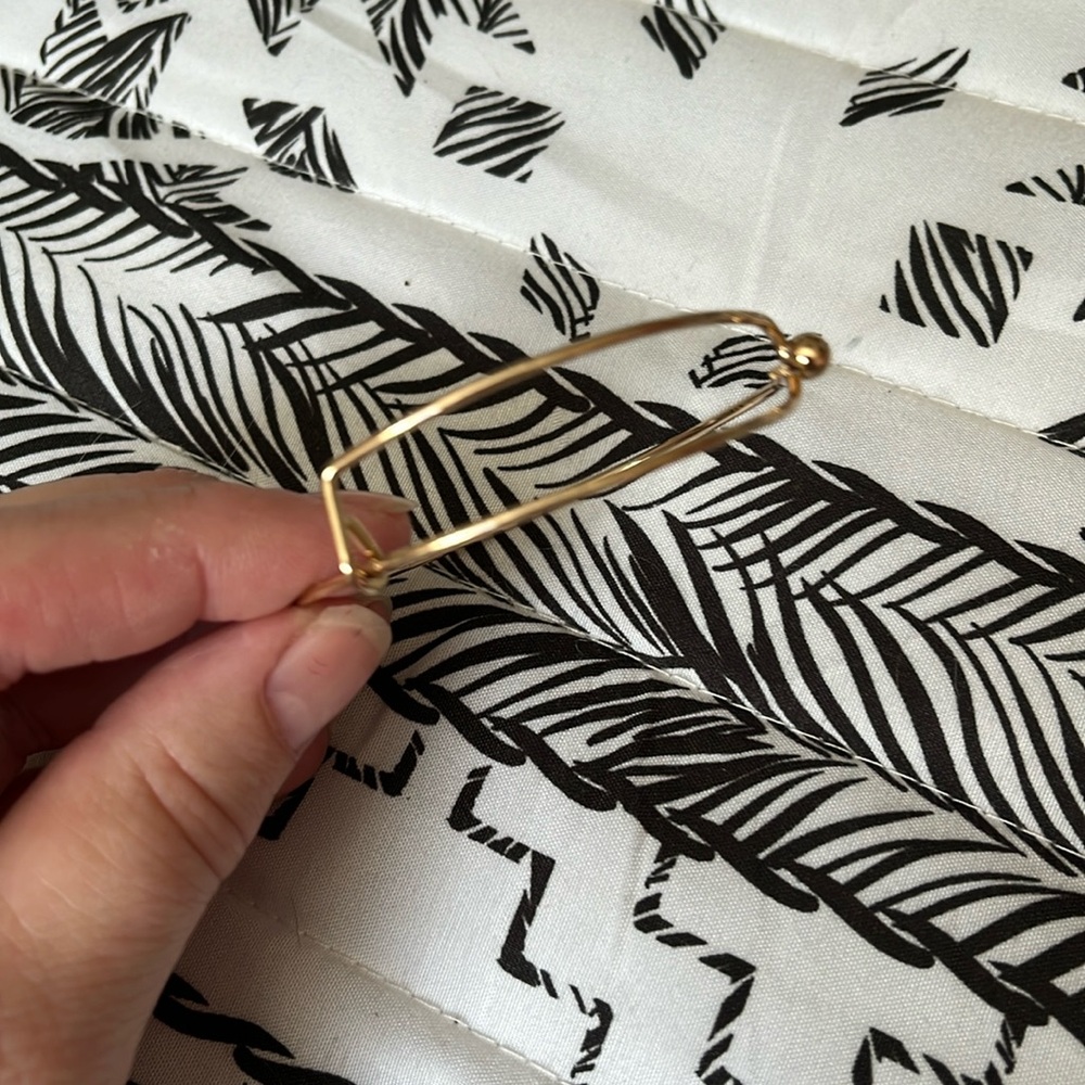 Goldtone Bracelet for Charms and Crafting